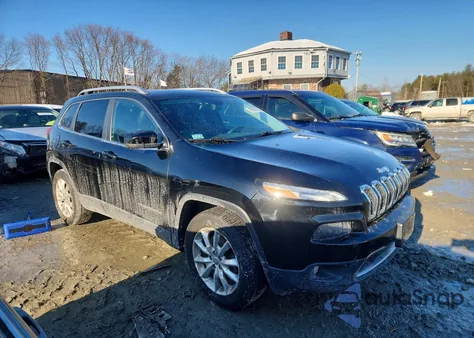 2017 Jeep Cherokee Limited из США, поврежденный, VIN 1C4PJMDB2HW511958